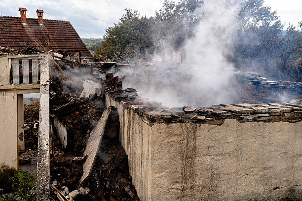 Professional Soot Cleanup technician working in Clarksboro, NJ